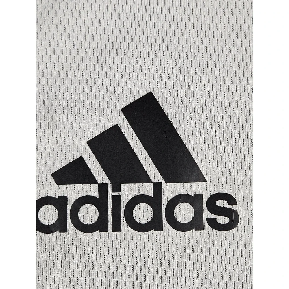 Adidas Mens Grey Colorblock Full Zip Mesh Track Jacket DU2572 Size Medium